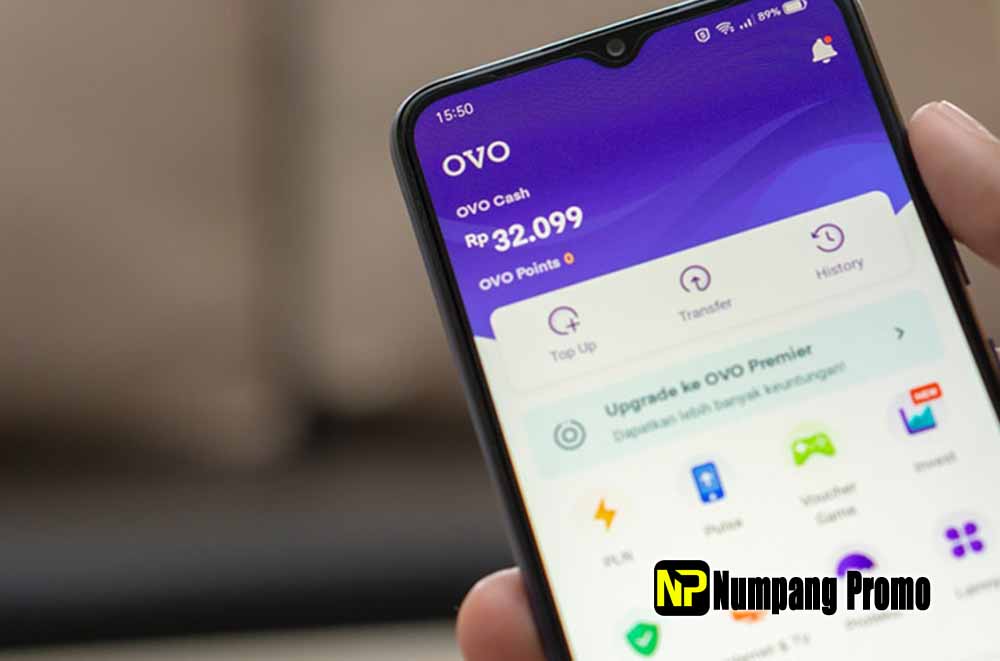 Top Up OVO di Android